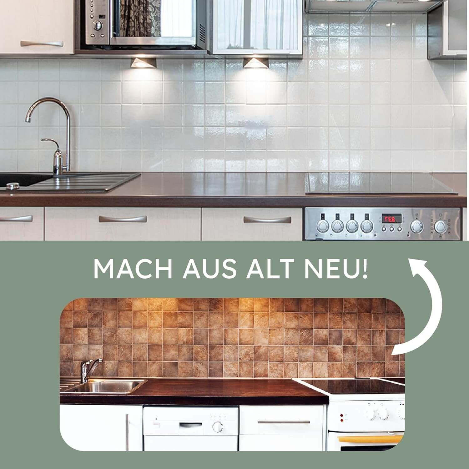 Fliesenlack 2IN1 Grundierung und Lackierung in einem Schritt, weiß seidenglänzend - Craft Colors
