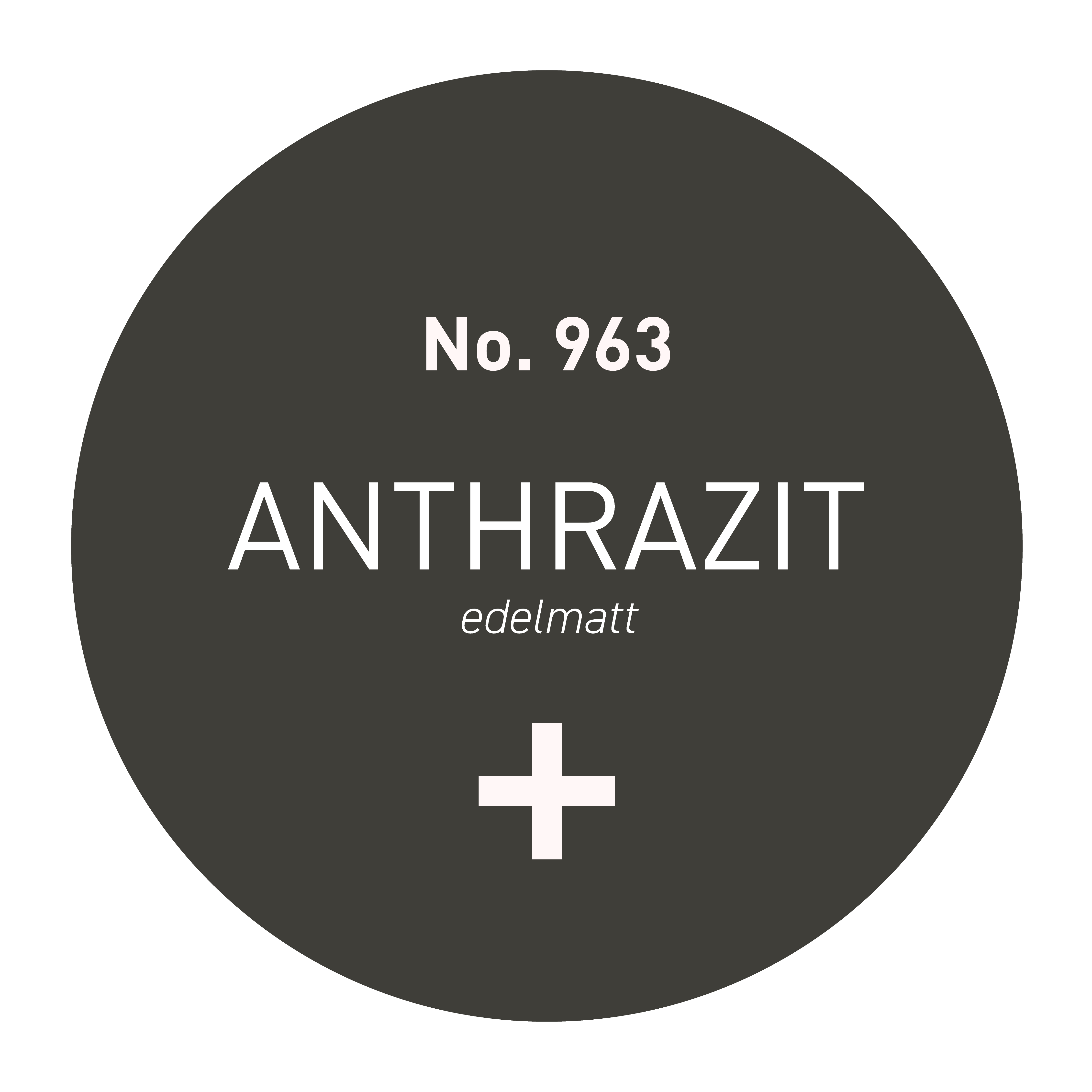 Wandfarbe edelmatt (5L) Anthrazit No.980, Nassabriebklasse 1, Strong+ Collection - Craft Colors