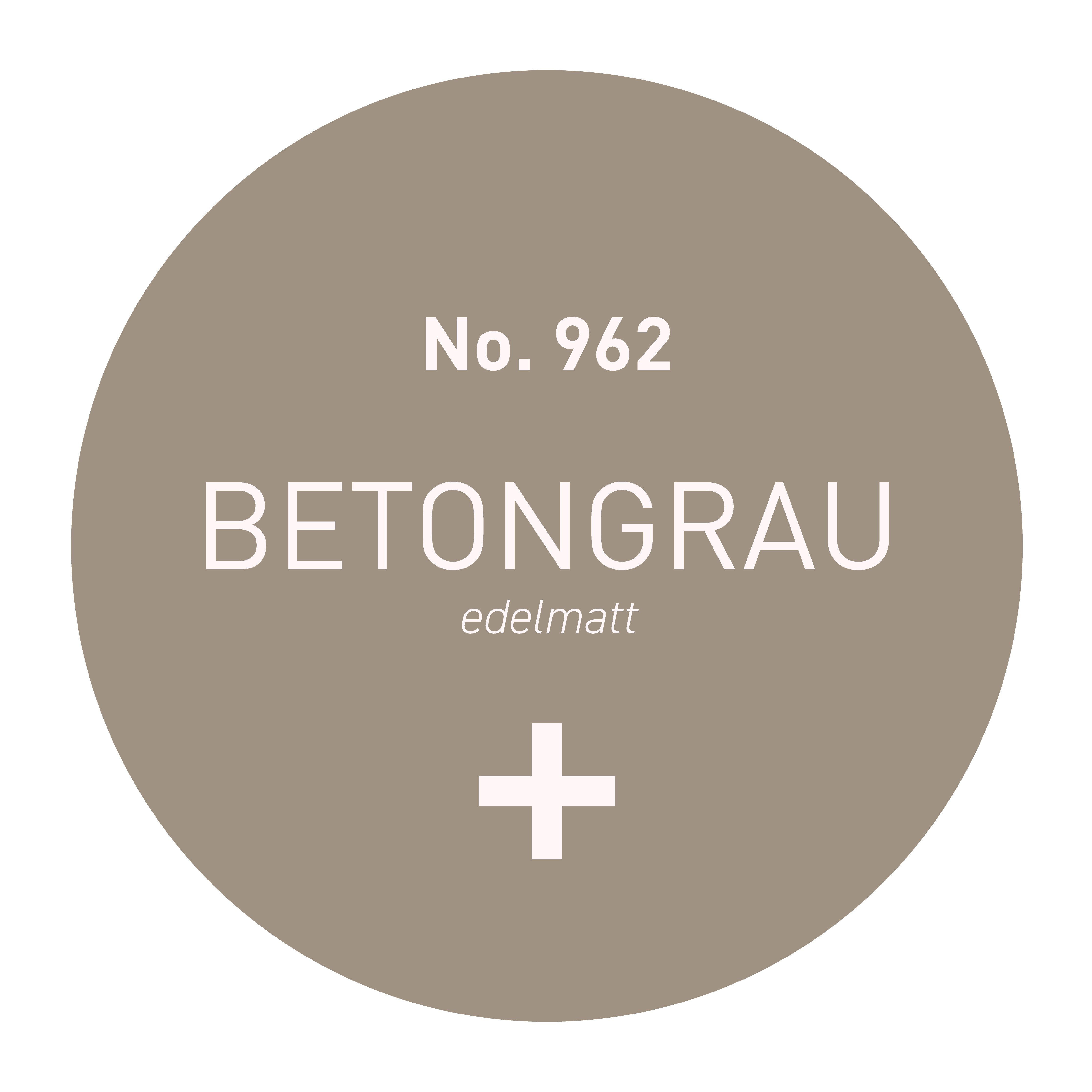 Wandfarbe edelmatt (5L) Taupe / Betongrau No.742, Nassabriebklasse 1, Strong+ Collection