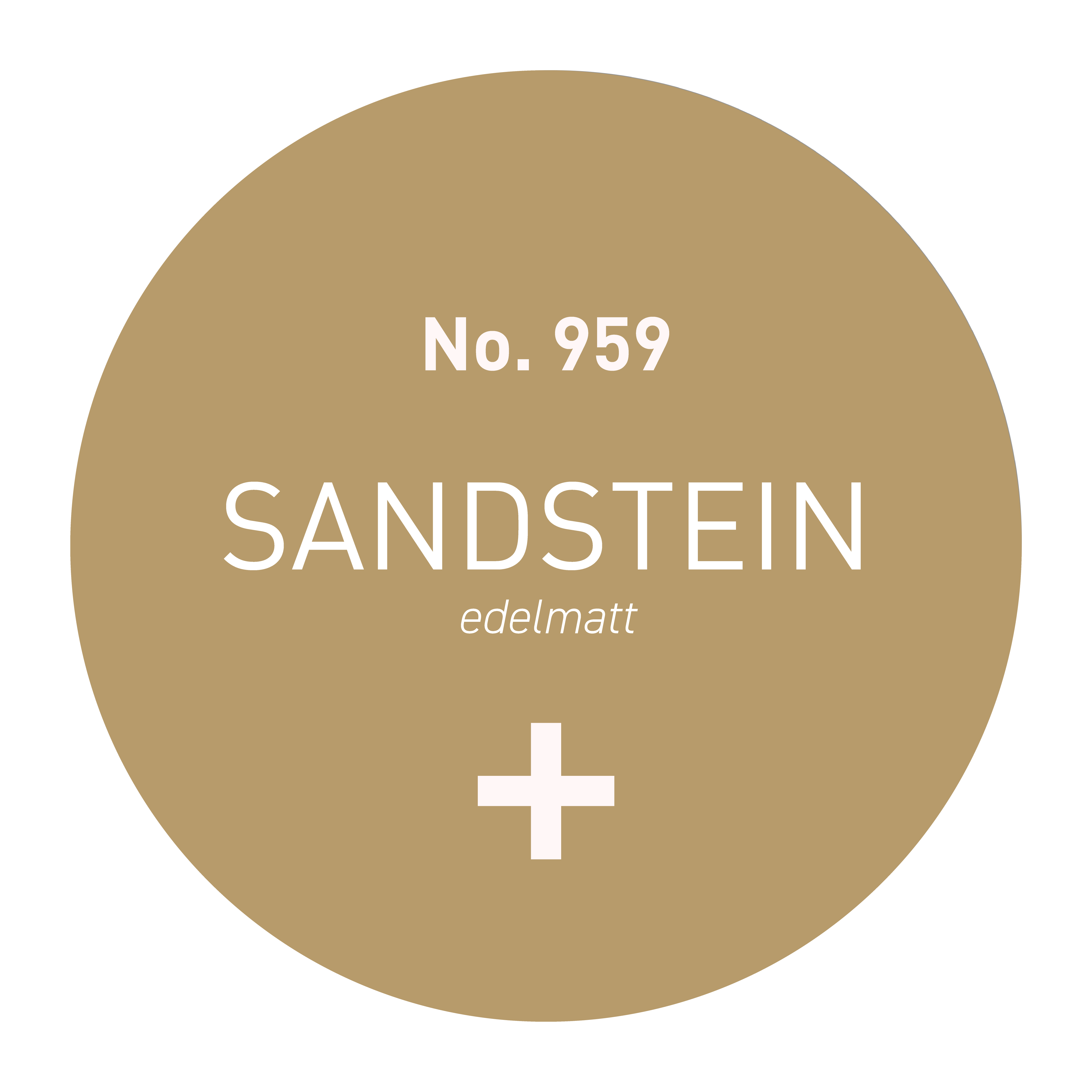 Wandfarbe edelmatt (5L) Sandstein gelb No. 959, Nassabriebklasse 1, Strong+ Collection