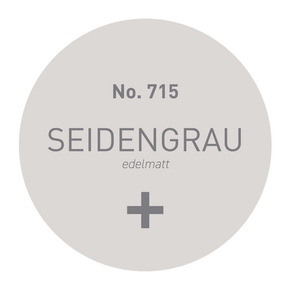 Wandfarbe edelmatt (5L) Lichtgrau / Seidengrau No. 715, Nassabriebklasse 1, Strong+ Collection - Craft Colors