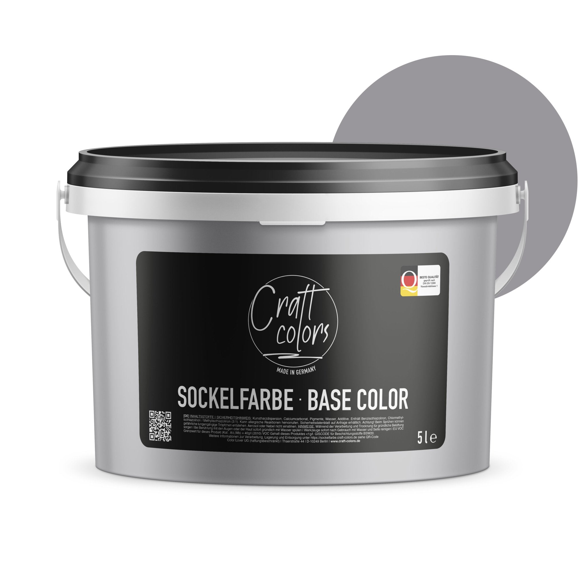 Kolor bazowy 5L | Kamienny szary -  Craft Colors